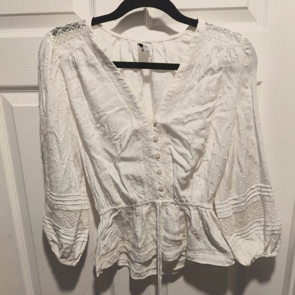Ever New US sz0 boho blouse